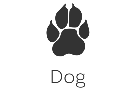 Dog Footprint Logo