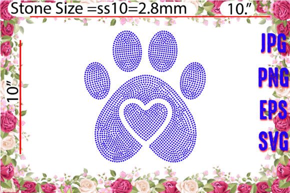 Dog Love Rhinestone