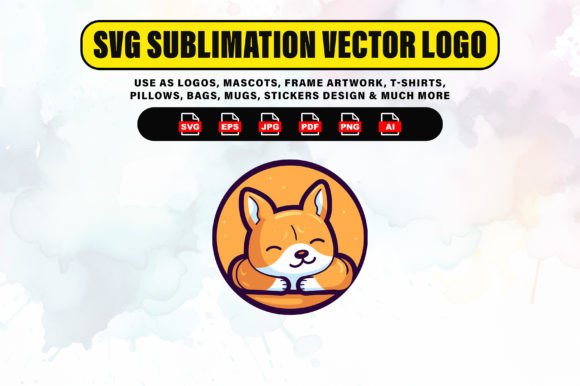 Sweeet Cute Dog Sublimation Vector